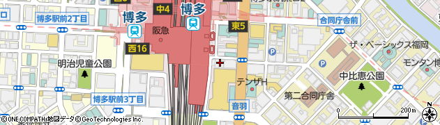 ビッグエコー BIG ECHO 博多筑紫口店周辺の地図