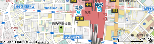 さくら優和パートナーズ（税理士法人）　福岡本部周辺の地図