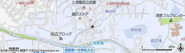 福岡県糟屋郡須惠町上須惠602周辺の地図
