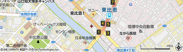 九州八重洲株式会社周辺の地図