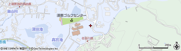 福岡県糟屋郡須惠町上須惠44周辺の地図