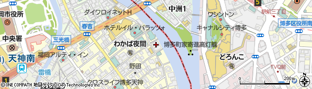 UTAMARO 福岡周辺の地図