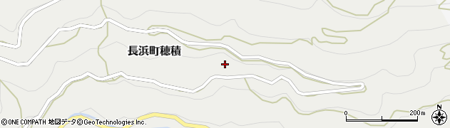 愛媛県大洲市長浜町穂積（甲）周辺の地図