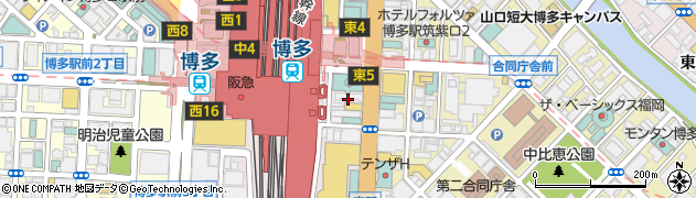 廃棄文書回収のセーフティー商会　博多営業所周辺の地図