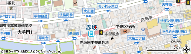 赤坂興産株式会社周辺の地図