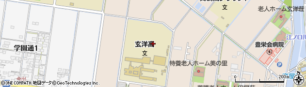 福岡県福岡市西区田尻東周辺の地図