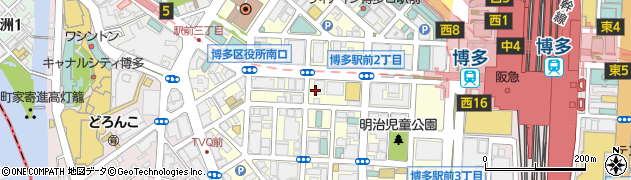 グローブシップ株式会社　福岡支店周辺の地図