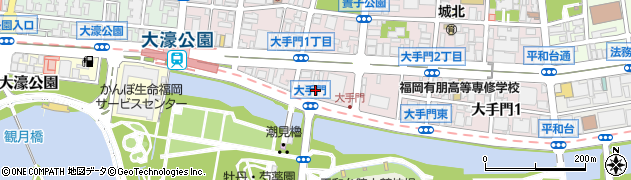 株式会社日本総合音楽研究　福岡営業所周辺の地図