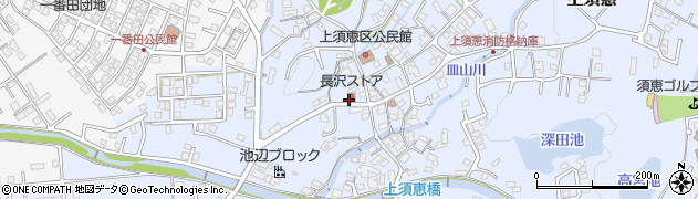 長沢ストアー周辺の地図