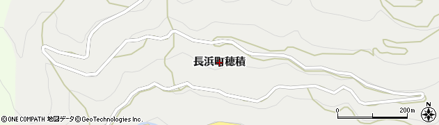愛媛県大洲市長浜町穂積周辺の地図