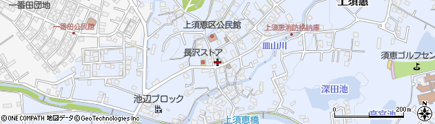 福岡県糟屋郡須惠町上須惠585周辺の地図