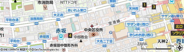 ＳＨＩＦＴ　赤坂店周辺の地図