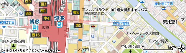 株式会社ジェイ・エス・ビー　九州博多駅前店周辺の地図