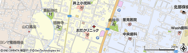 宇島ガス株式会社　中津営業所周辺の地図