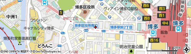 株式会社タウ福岡支店周辺の地図
