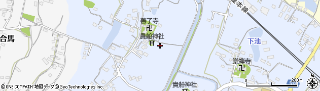 大分県中津市全徳周辺の地図
