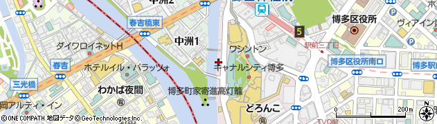ソラール（ＳＯＬＡＲ）　博多店周辺の地図