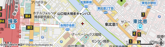 白水貿易株式会社　福岡営業所周辺の地図