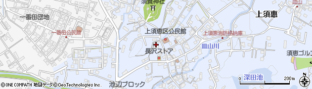 福岡県糟屋郡須惠町上須惠554周辺の地図