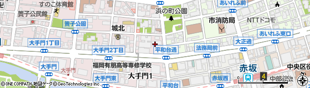 長谷川体育施設株式会社　九州支店周辺の地図