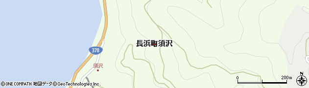 愛媛県大洲市長浜町須沢周辺の地図