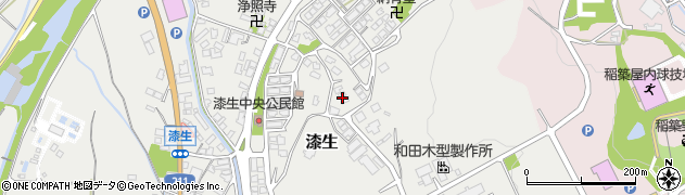 福岡県嘉麻市漆生1358周辺の地図