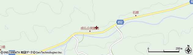 成仏寺周辺の地図