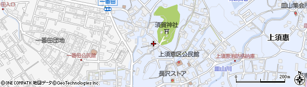 福岡県糟屋郡須惠町上須惠528周辺の地図