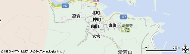 徳島県海陽町（海部郡）鞆浦（南町）周辺の地図