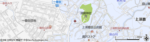 福岡県糟屋郡須惠町上須惠531周辺の地図