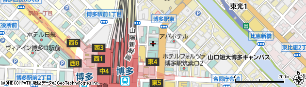 博多グリーンホテル周辺の地図