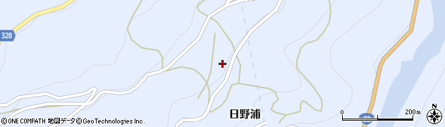 愛媛県上浮穴郡久万高原町日野浦7884周辺の地図