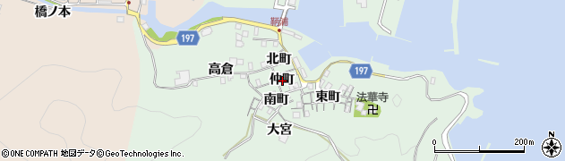 徳島県海陽町（海部郡）鞆浦（仲町）周辺の地図