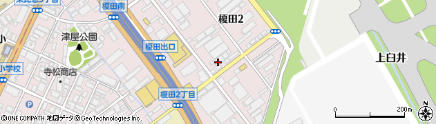 三鬼化成株式会社　福岡支店周辺の地図