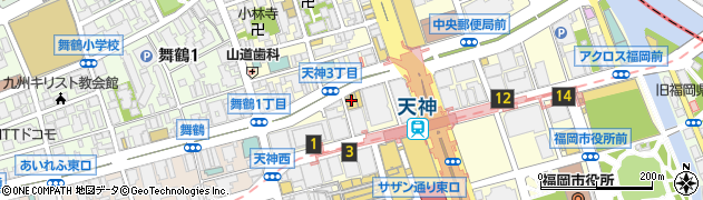 福岡県教育公務員弘済会周辺の地図
