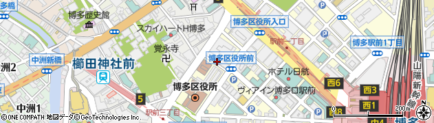 株式会社萩原技研　福岡支店周辺の地図