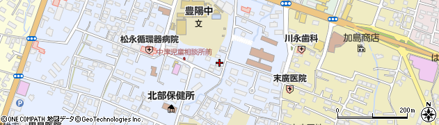 宝来軒 中央町店周辺の地図