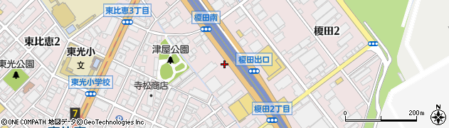 明星食品株式会社　九州支店周辺の地図