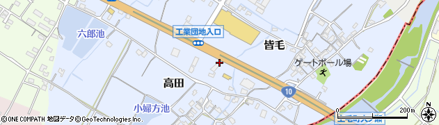 後藤仏壇店　豊前店周辺の地図
