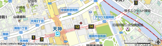 株式会社日本設計　九州支社周辺の地図