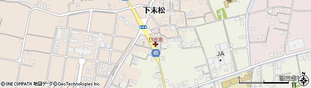 廿枝坂周辺の地図