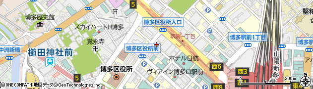 トト・リラクゼーション　博多店周辺の地図
