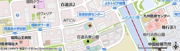 福岡国際医療福祉大学　看護学部１号館周辺の地図