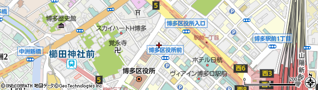 伊藤忠アーバンコミュニティ株式会社　福岡営業所周辺の地図