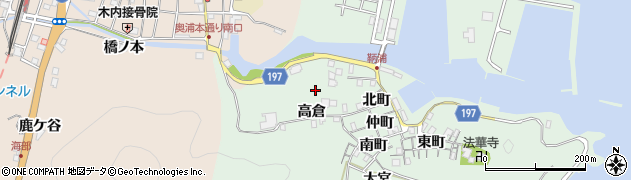 鞆奥港線周辺の地図