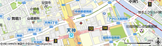 大和不動産鑑定株式会社九州支社システム評価部周辺の地図