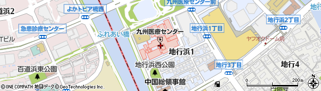 ローソン九州医療センター店周辺の地図