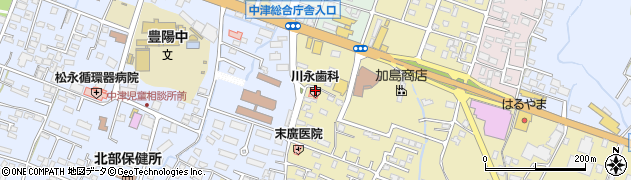 川永歯科周辺の地図