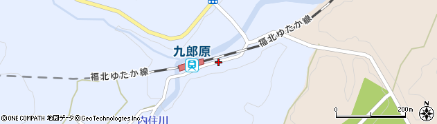 福岡県飯塚市周辺の地図