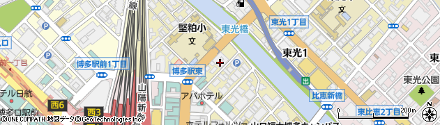 松装カーテンセンター　福岡ショールーム周辺の地図
